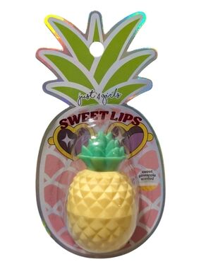 Just 4 Girls Sweet Lips Pineapple Lip Balm